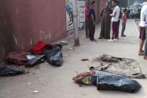 صور.. جثث 3 أطفال مصريين ممزقة داخل أكياس قمامة