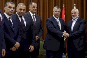 وفد حماس يغادر القاهرة