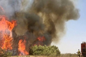 حرائق جديدة بفعل الطائرات الورقية 