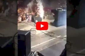 فيديو: ما حقيقة سقوط جو رعد تحت خشبة المسرح؟