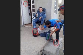 ما هي حقيقة هذه الصورة وماذا قالت الشرطة الفلسطينية؟