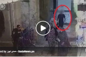 فيديو/ لحظة وقوع عملية الطعن في القدس