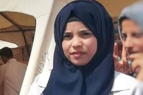 الطواقم الطبية تنقذ حياة المسعفة "أبو مسامح"