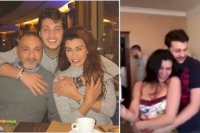 ابن ممثلة لبنانية ينقذها من الانتحار وينفي قيامه بضربها