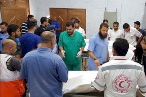 غزة: استشهاد الشابين ﺍﺑﺮﺍﻫﻴﻢ ﺍﻟﻨﺠﺎﺭ ﻭﻣﺤﻤﺪ ﺧﻀﺮ