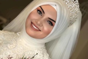 لفات طرح للعروس المحجبة