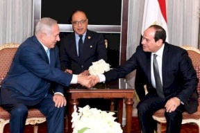 نتنياهو يشكو الرئيس عباس للسيسي