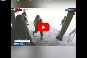 فيديو.. لحظة اغتيال زعيم الانفصاليين في أوكرانيا