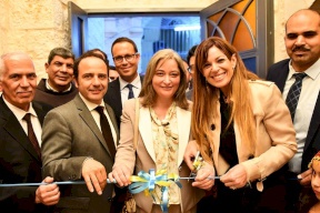 الاحتفال بانتهاء ترميم دار الصباغ في شارع النجمة بمدينة بيت لحم وتحويلها الى مركز لدراسات وأبحاث المغتربين 
