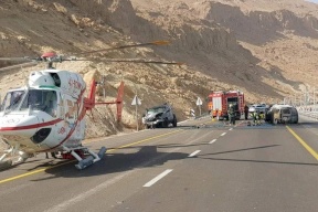 صور| 8 قتلى على الأقل في حادث سير قرب البحر الميّت
