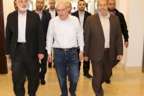 العمادي يغادر غزة
