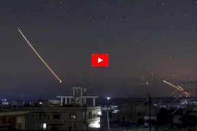 محدث| بالفيديو.. لحظة تدمير الاحتلال قناة الاقصى