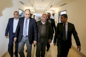 الوفد المصري يغادر غزة