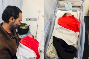 فلسطيني يتضامن مع اليمن على طريقته الخاصة!