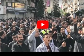 فيديو| الالاف يطالبون بإسقاط قانون الضمان