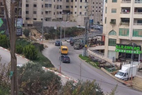 صور: اقتحام حي الارسال في رام الله
