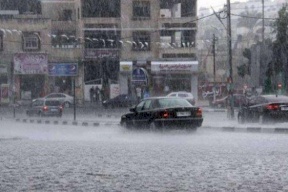حالة طقس: أمطار غزيرة وعواصف رعدية والارصاد تحذر من السيول وخطر التزحلق