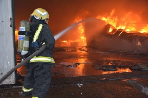 20 مصابا إثر حريق في عمارة سكنية بحيفا