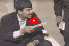 فيديو.. صدام حسين "يعود" إلى الأنبار