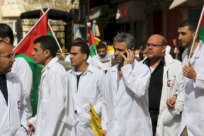 نقابة الاطباء:اضراب شامل اليوم في الضفة رغم قرار العليا بوقف الاضراب