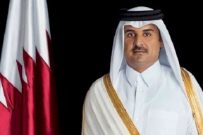 أمير قطر يعزي بوتين في ضحايا كارثة ماغنيتوغورسك