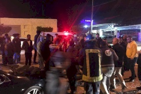الدفاع المدني يخلي اصابتين في حادث سير شرق طولكرم