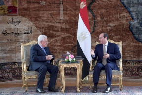صور/ فحوى لقاء الرئيس عباس مع السيسي