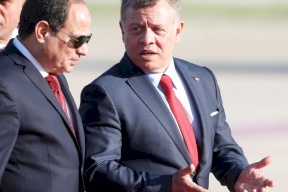 قمة أردنية مصرية في عمّان اليوم والقضية الفلسطينية على رأس المباحثات