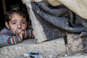 وفاة أطفال جراء البرد بمخيمات النزوح في سوريا