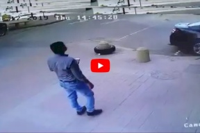 بالفيديو.. عملية سطو في بلد عربي