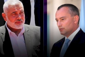 اجتماع ثلاثي بين هنية وملادينوف والوفد الامني المصري في غزة