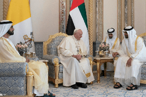 محمد بن زايد: بحثنا مع البابا فرنسيس ترسيخ قيم التعايش
