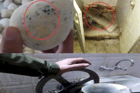 صور مروعة من داخل مطعم بالضفة 