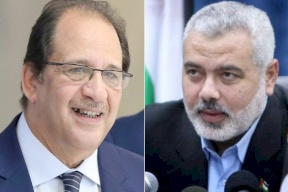 تفاصيل اجتماع وفد حماس مع وزير المخابرات المصرية