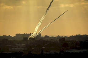 إطلاق صاروخين نحو مستوطنات غلاف غزة 