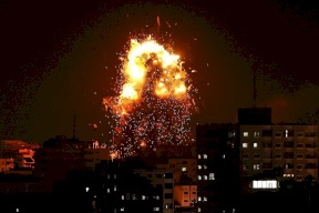 قصف إسرائيلي على غزة