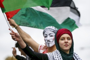 فيديو| مسيرة حاشدة في قلنسوة بأراضي 48 تنديدا بسياسة هدم المنازل