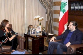 نجوى كرم توجه سؤالا إلى سعد الحريري !