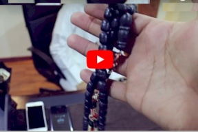 فيديو.. سبحة من كبد الحوت سعرها ١٨٠ الف ريال