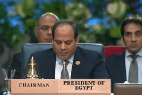 السيسي: القضية الفلسطينية تمثل قضية العرب المركزية الأولى