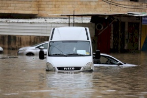 بالصور| 260 حالة تدخل للدفاع المدني منذ بداية المنخفض