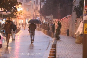 كميات الامطار الهاطلة على محافظات الضفة منذ بداية الموسم