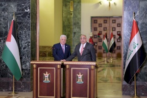 تفاصيل لقاء الرئيس عباس مع رئيس الوزراء العراقي