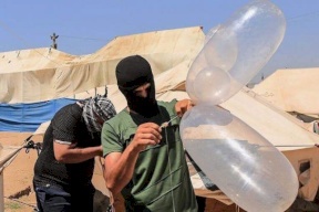 جيش الإحتلال غير قادر على اعتراض البالونات الحارقة