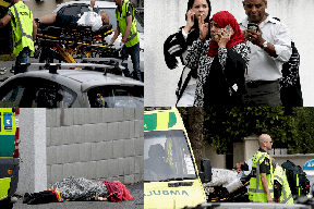 صور: هجوم مرعب على مسجدين في نيوزيلندا  