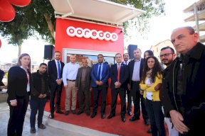 Ooredoo تفتتح معرضًا جديدًا في وسط أريحا