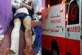 بالصور.. عاطف أبو سيف يصل إلى مجمع فلسطين الطبي برام الله