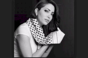 نسرين طافش تنشر صورة من غزة: اللهم أمنك وسلامك