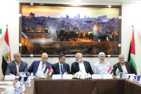 انتهاء اجتماع الوفد الامني المصري مع الفصائل في غزة