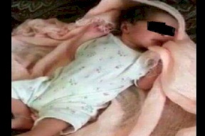 العثور على رضيعة في الخليل